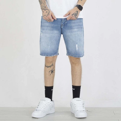 Krótkie Spodenki I8 Denim Sho18 blue