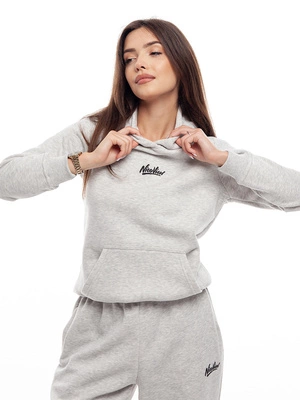 Bluza Nice View Brand Hoodie Small szara