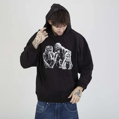 Bluza Stoprocent Hoodie Baby Gorilla czarna