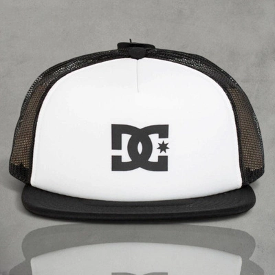 Czapka DC Shoes Gasstationtrkr ADYHA04061-XWWK biało czarna