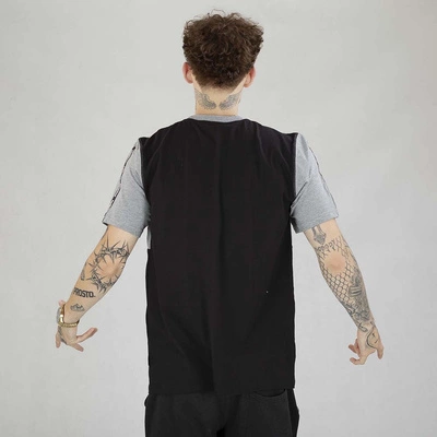 Koszulka Patriotic Cls Line czarno szara