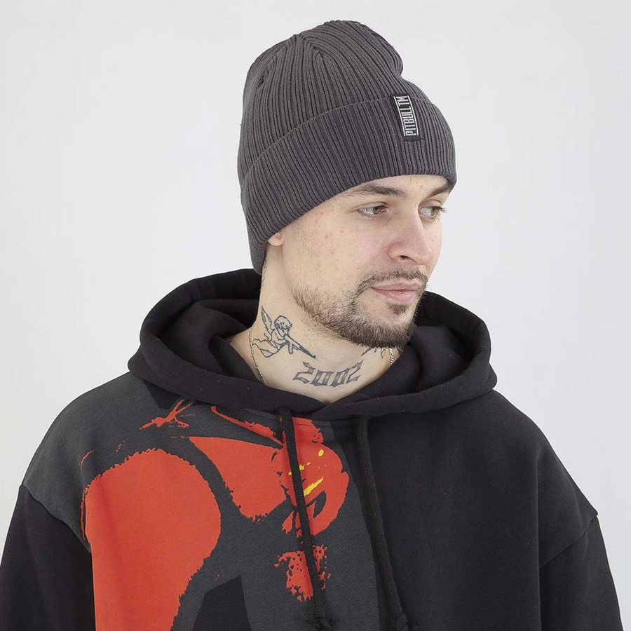 Czapka Pit bull Silvas Pitbull TM grafitowa