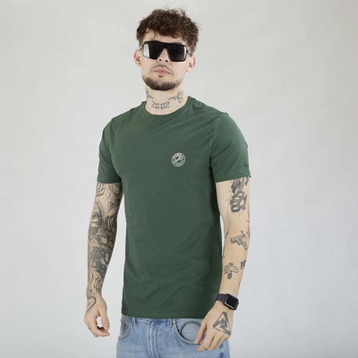 Koszulka Pit Bull Slim Fit San Diego CA Small Logo zielona