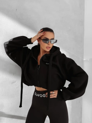 Bluza Olavoga Hoodie ZIP Feelings czarna