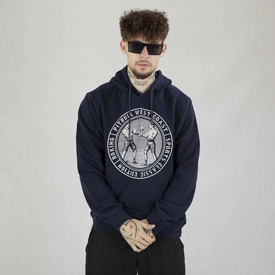 Bluza Pit Bull Hoodie Vintage Boxing granatowa