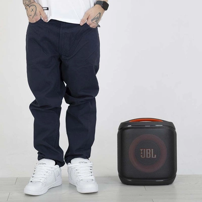 Spodnie Mass Pants Box Relax Fit granatowe