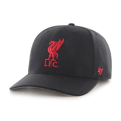 Czapka 47 Brand EPL Liverpool FC Cold Zone '47 MVP DP czarna EPL-CLZOE04WBP-BK