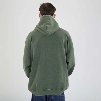 Bluza Prosto Hoodie Demage washed khaki