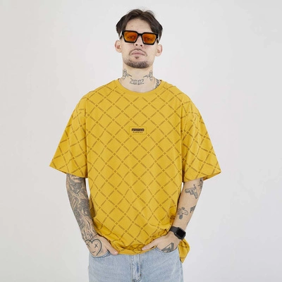 Koszulka Mass Monogram żółty