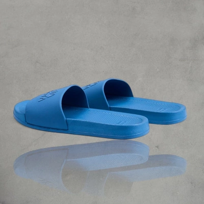Kubota Klapki Basenowe Plain niebieskie