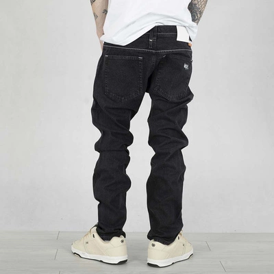 Spodnie Baggy Fit Mass Jeans Slang black rinse