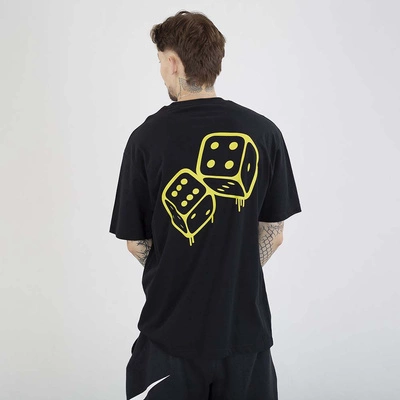 Koszulka Lucky Dice Baggy LD Melt czarna limonka