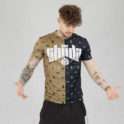 Koszulka Chada Proceder GL Pattern Split czarno złota