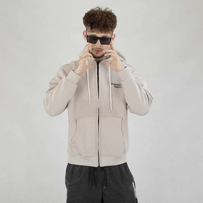 Bluza I8 Hoodie ZIP Originals beżowa