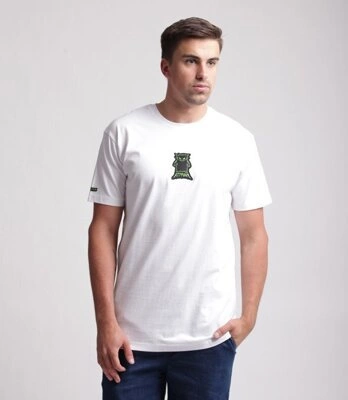 Biuro Ochrony Rapu-Młody Simba T-shirt Biała