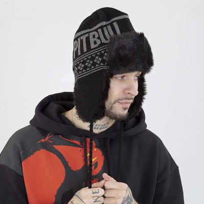 Czapka zimowa Pit Bull Mission Bay czarno szara