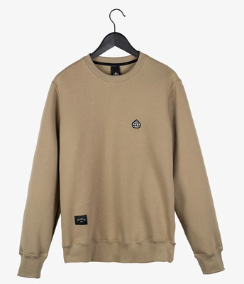 Bluza Elade Crewneck Icon Mini Logo beżowa