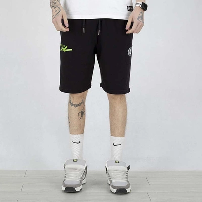 Spodenki dresowe Diil Double Dill czarne zielone