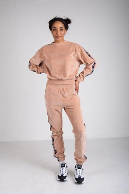 Dresy ATR Wear Welurowe ATR beżowe