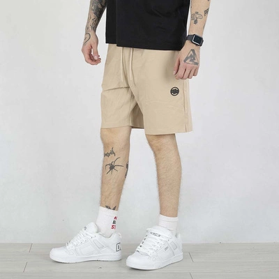 Krótkie spodenki Pit Bull Pique Rockey beżowe