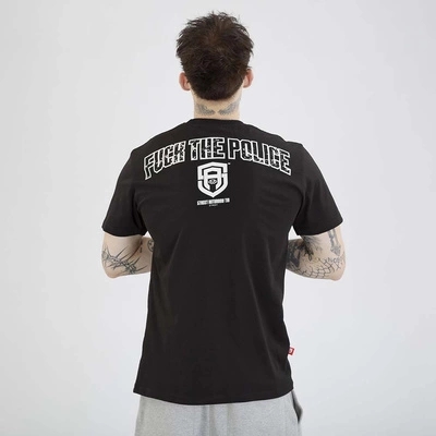 Koszulka Street Autonomy Logo Fuck czarna