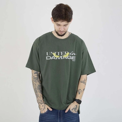 Koszulka Prosto Demage washed khaki