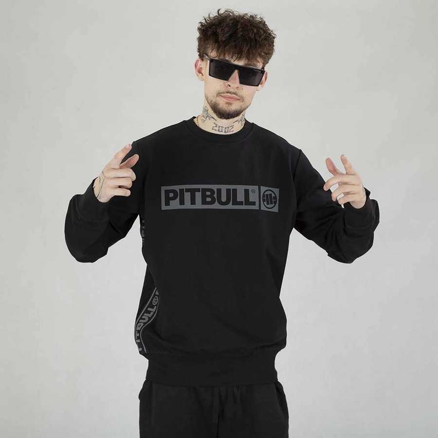 Bluza Pit Bull CrewneckFrench Terry Albion czarna