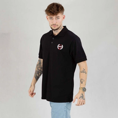 Koszulka Polo Prosto Dine czarny