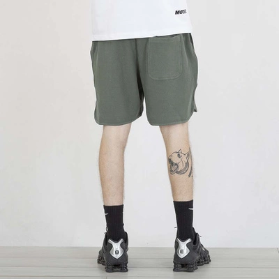 Krótkie spodenki dresowe Prosto Waffle zielone