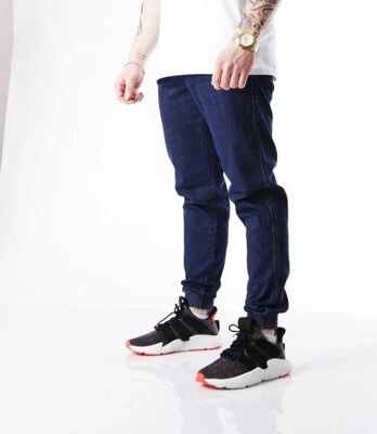 Biuro Ochrony Rapu-Jogger Fit Guma Strecz Spodnie BOR New Outline Medium