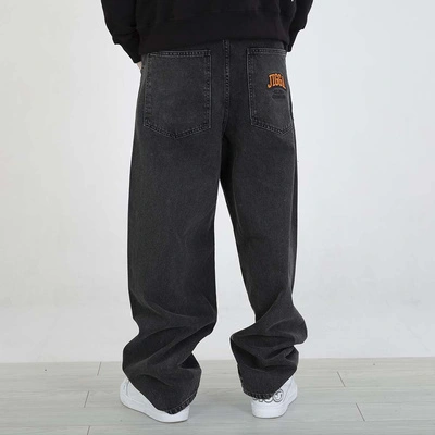 Spodnie Baggy Jigga Wear New Outline Super Baggy Jeans black washed