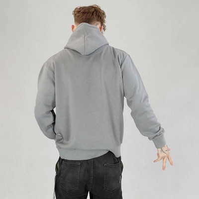 Bluza Hoodie Moro Sport Big University grafitowa