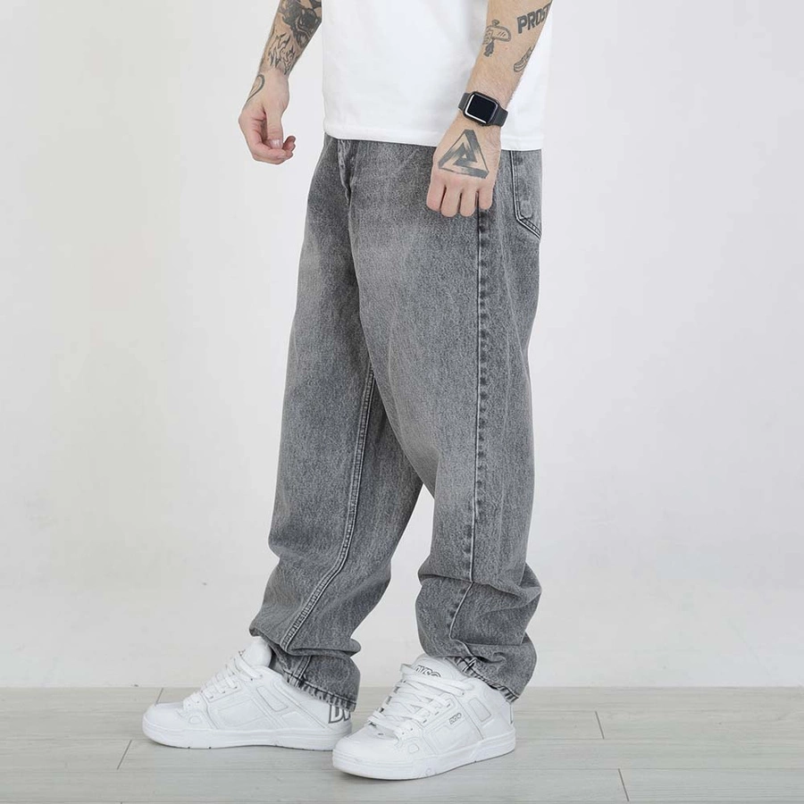 Spodnie Baggy I8 Denim BAG101 szare