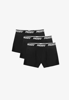 Prosto Bokserki 3pack czarne