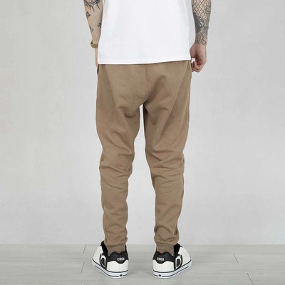 Spodnie Dresowe SikSilk Essentials Joggers brązowe