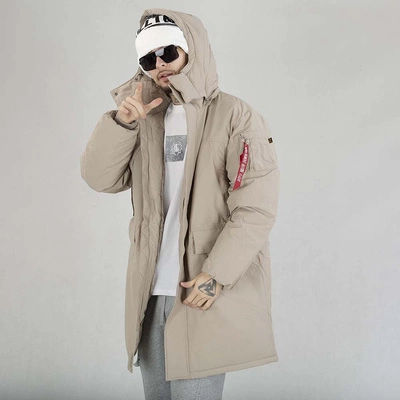 Kurtka Alpha Industries Puffer Parka 148124 piaskowa