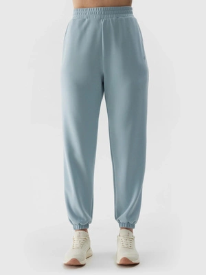 Spodnie dresowe 4F Regular F642 błękitne