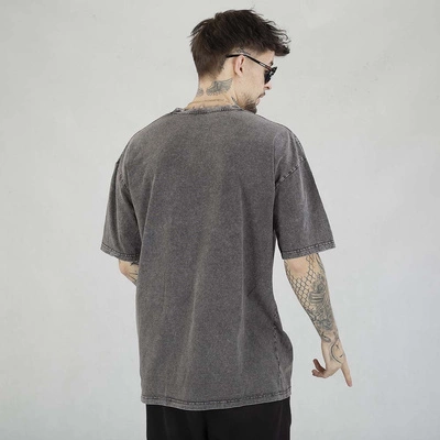 Koszulka Moro Sport Athletic czarny sprany