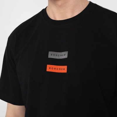 Koszulka Biuro Ochrony Rapu BORCREW LINES czarna
