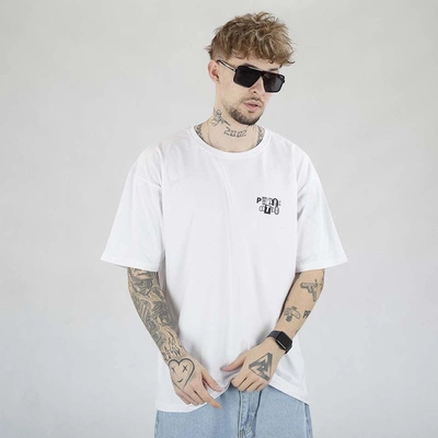 Koszulka Patriotic Baggy Ransom Note biała