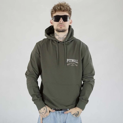 Bluza Pit Bull Hoodie Troublemaker ciemna zielona