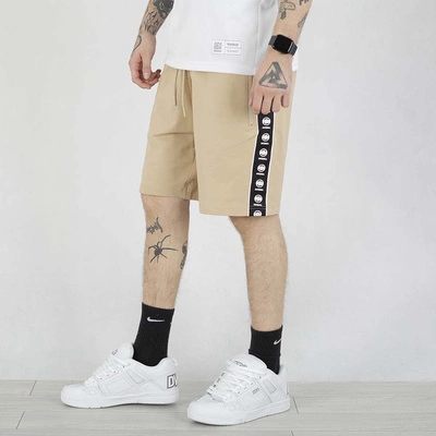 Krótkie spodenki Pit Bull Tape Nugget beżowe