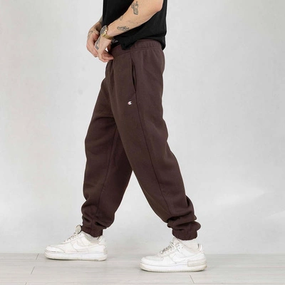 Spodnie dresowe Champion Baggy 219424 brązowe