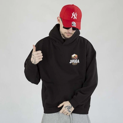 Bluza Jigga Wear Hoodie Baggy Mountain Bike czarna