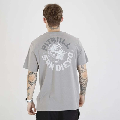 Koszulka Pit Bull Dog SD szara