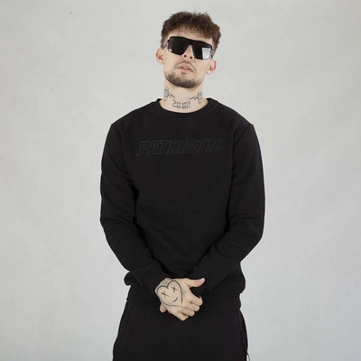 Bluza Patriotic Crewneck New Collage czarna