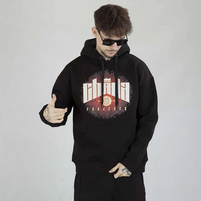 Bluza Chada Hoodie CHP Logo Flash czarna