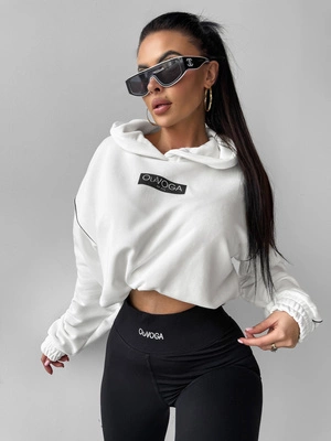 Bluza Olavoga Hoodie Didactic biała