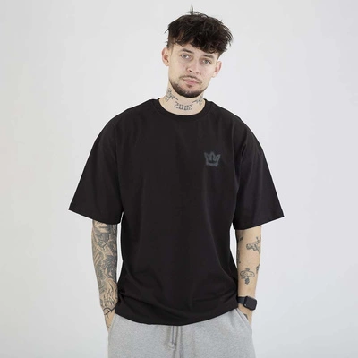 Koszulka Jigga Wear Oversize Black Spray czarna