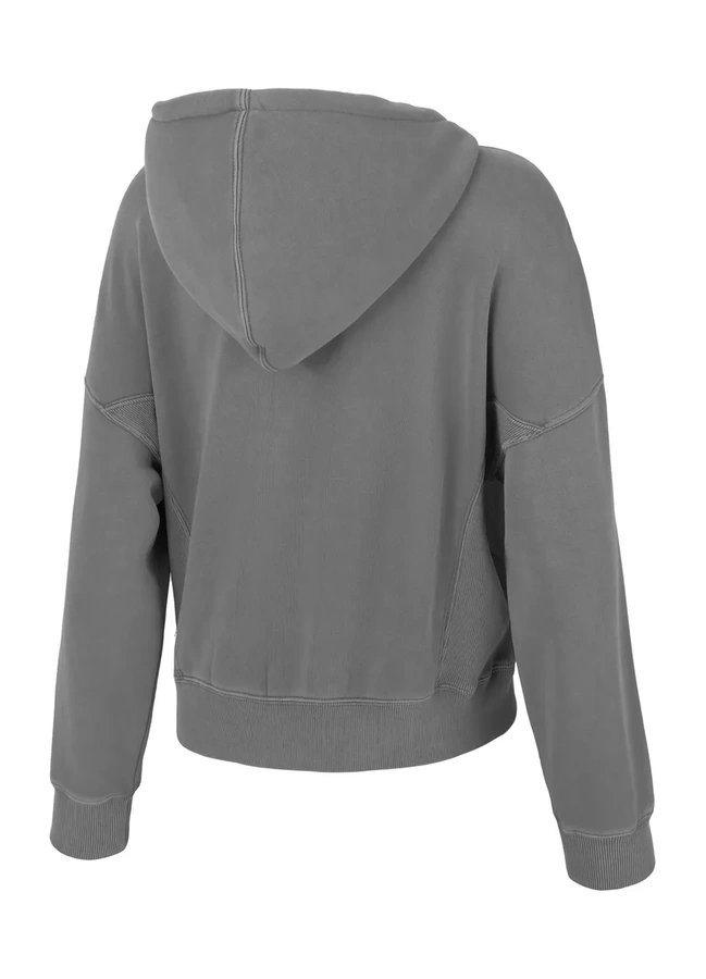 Bluza Pit Bull Hoodie Washed Manzanita szara